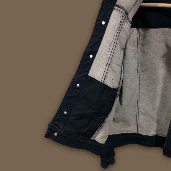 Highline Collective denim jacket. Navy - Picture 3 of 5